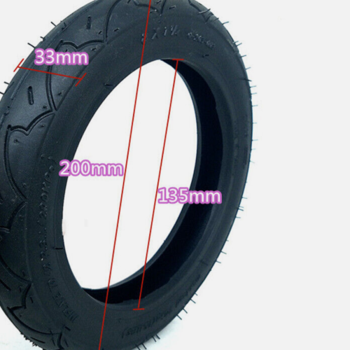 Scooter-Luftrad 8 Zoll 200 X 40 mm Aufblasbarer Luftreifen Mit Schlauch