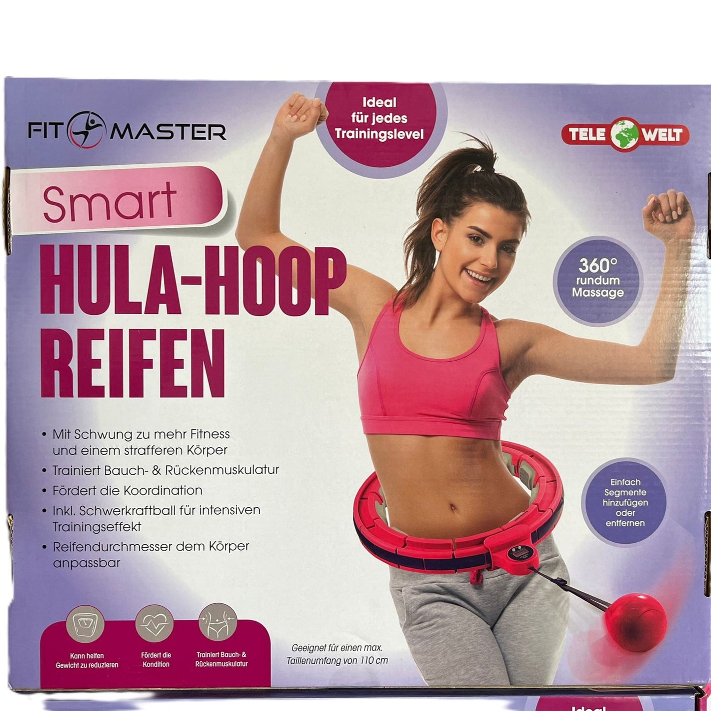 Smart Hula Hoop Reifen Hulla Hup Bauch Trainer Hoola Hoop Erwachsene