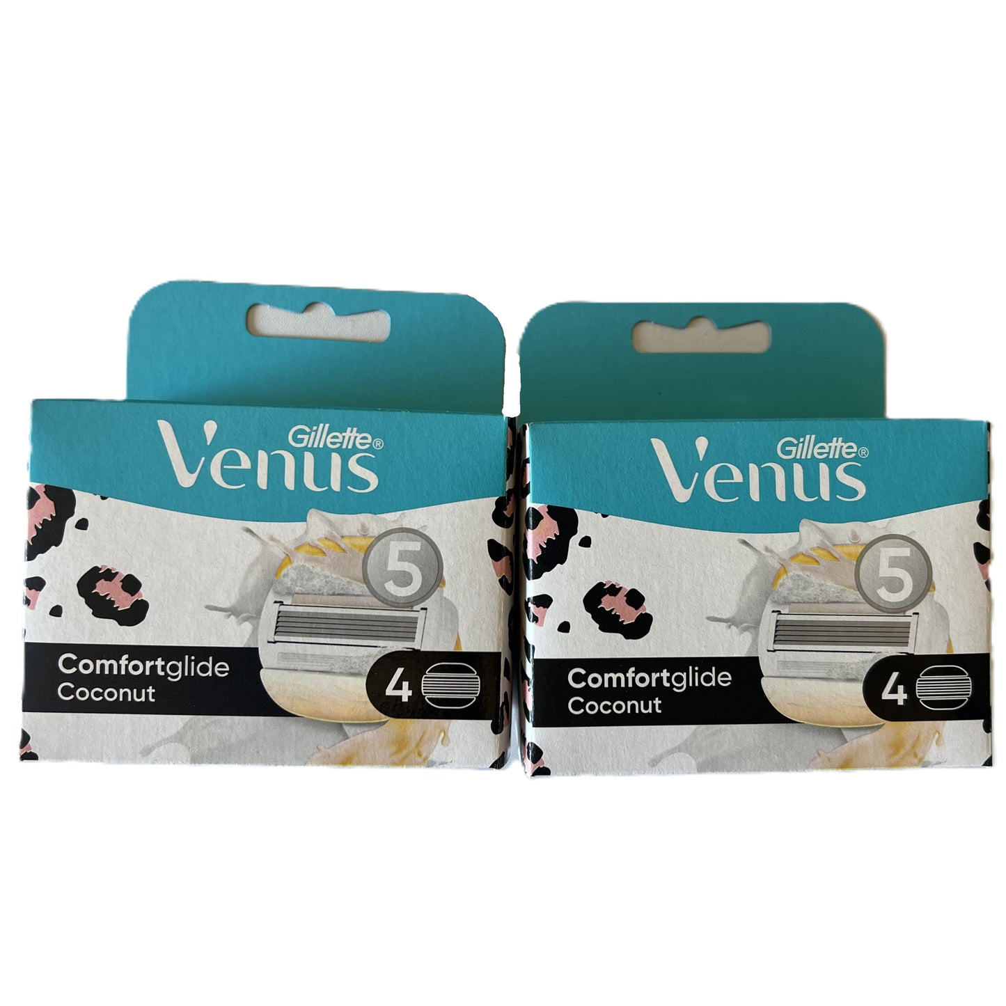 Gillette Venus 8 Stück Comfortglide Coconut Leopard Rasierklingen 8er Pack OVP