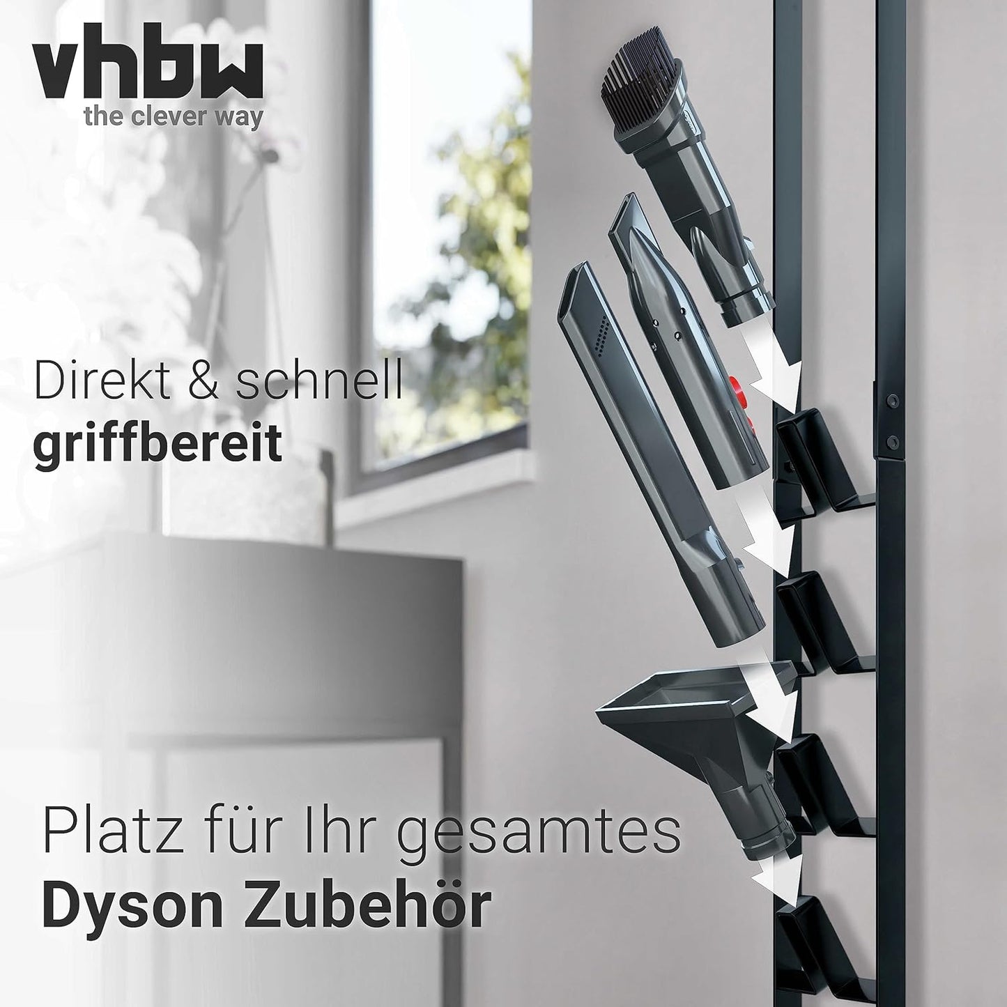 Ständer Akkusauger Organizer für Dyson V6 V7 V8 V10 V11 V12 V15 Detect Absolute