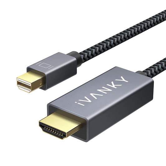 Mini DisplayPort auf HDMI Kabel IVANKY 2 / 3m für Full HD zu PC Beamer Apple Mac