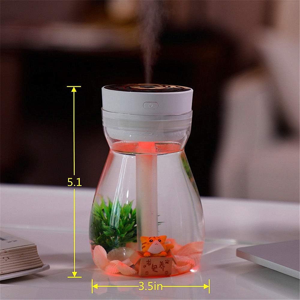 LED Ultraschall Luftbefeuchter Aroma Diffuser Humidifier Mini Duftlampe USB