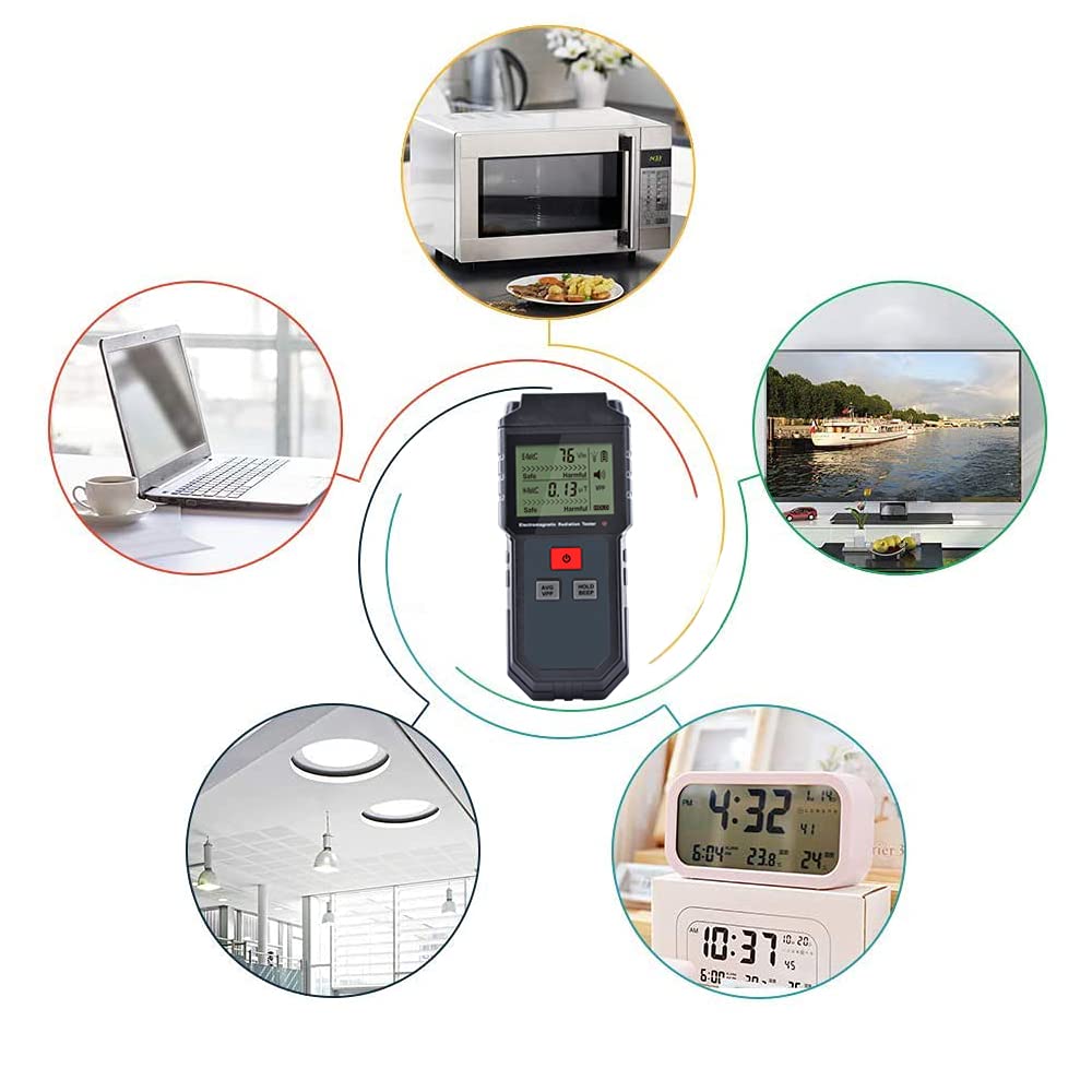 Elektromagnetischer Strahlungsdetektor ET825 Tragbarer EMF Detektor